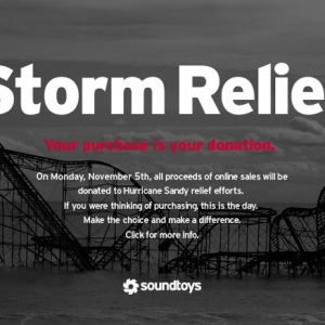 SoundToys Donates to Storm Relief